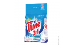 Стиральный порошок автомат FREE  TIME 3 в 1 ,2000г