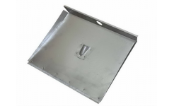 Лопата трехбортная алюминиевая большая 600*500 с пл.