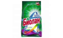 Биолан стиральный порошок  колор автомат 2,4кг