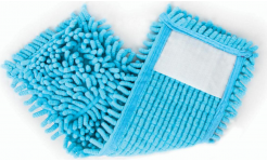 Насадка МОП плоская для швабры/держателя 40см, карман(ТИП К), ворс м-фибра, ворс  2см, Лайма,603119