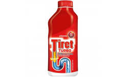 ч/ср-во гель Tiret д/труб  Turbo красный 500мл.