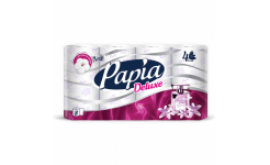 Бумага туал.PAPIA DELUXE 4сл 8 рул