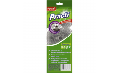 Мочалка металлическая 3шт Paclan Practi(408210)/50